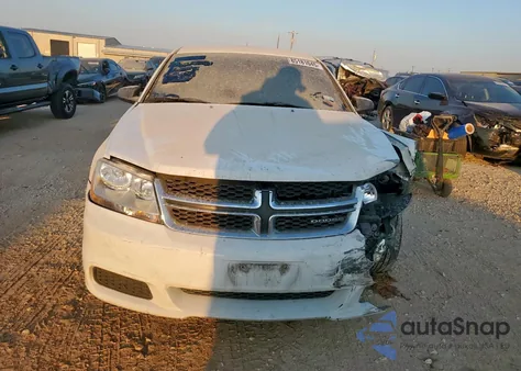 2012 Dodge Avenger Se из США, поврежденный, VIN 1C3CDZAB7CN115387